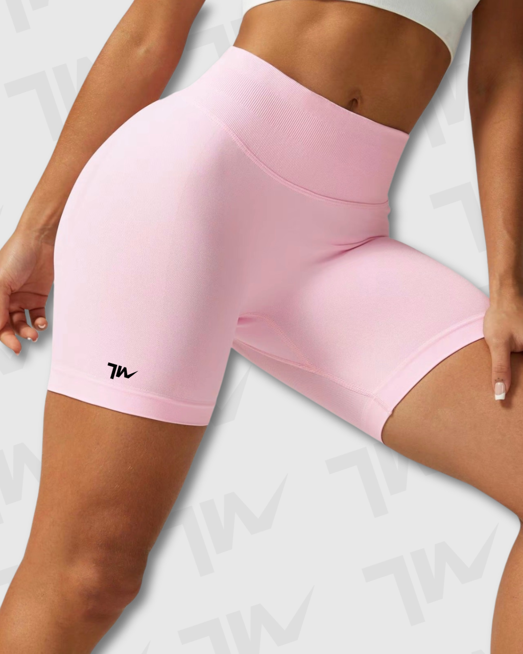Short Yoga Seamless Lumora | Control de Abdomen y Efecto Scrunch