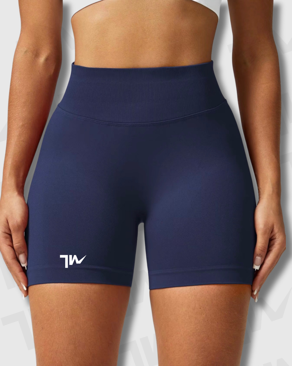 Short Yoga Seamless Lumora | Control de Abdomen y Efecto Scrunch