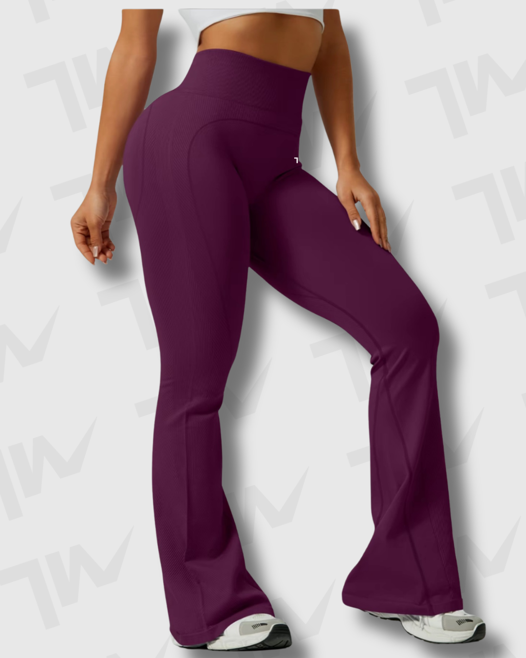 Leggings de Campana Lumora | Estilo Retro con Alta Compresión