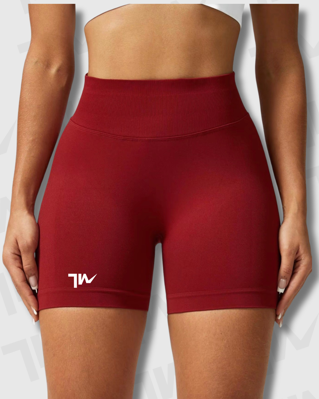 Short Yoga Seamless Lumora | Control de Abdomen y Efecto Scrunch