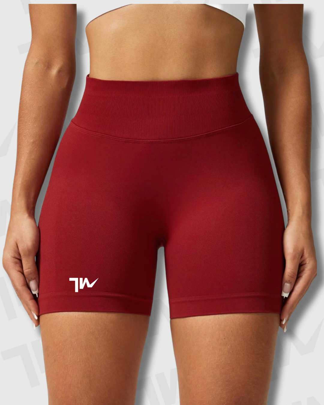 Short Yoga Seamless Lumora | Control de Abdomen y Efecto Scrunch