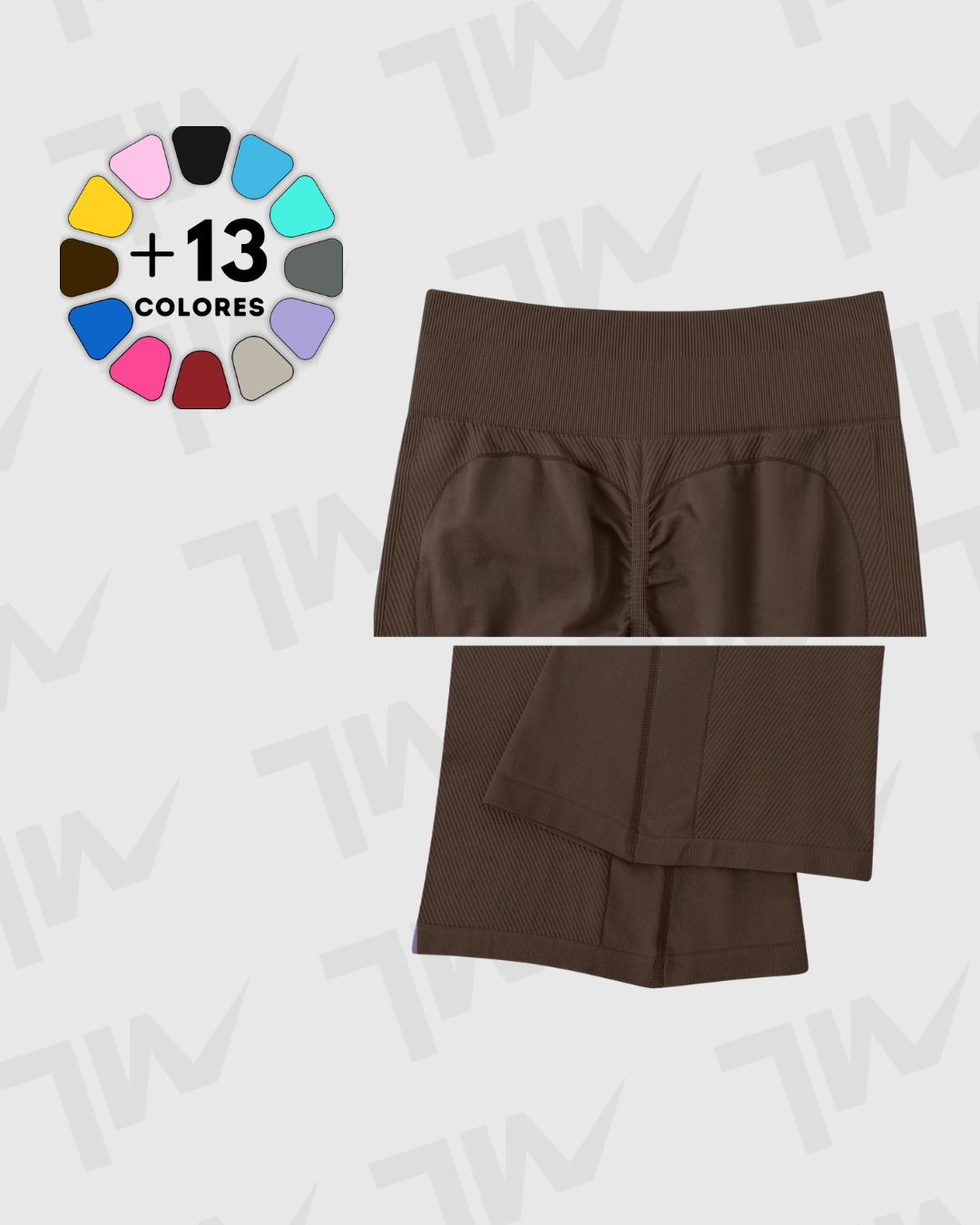 Leggings de Campana Lumora | Estilo Retro con Alta Compresión