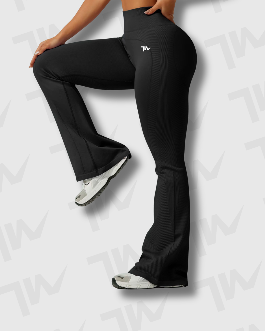 Leggings de Campana Lumora | Estilo Retro con Alta Compresión