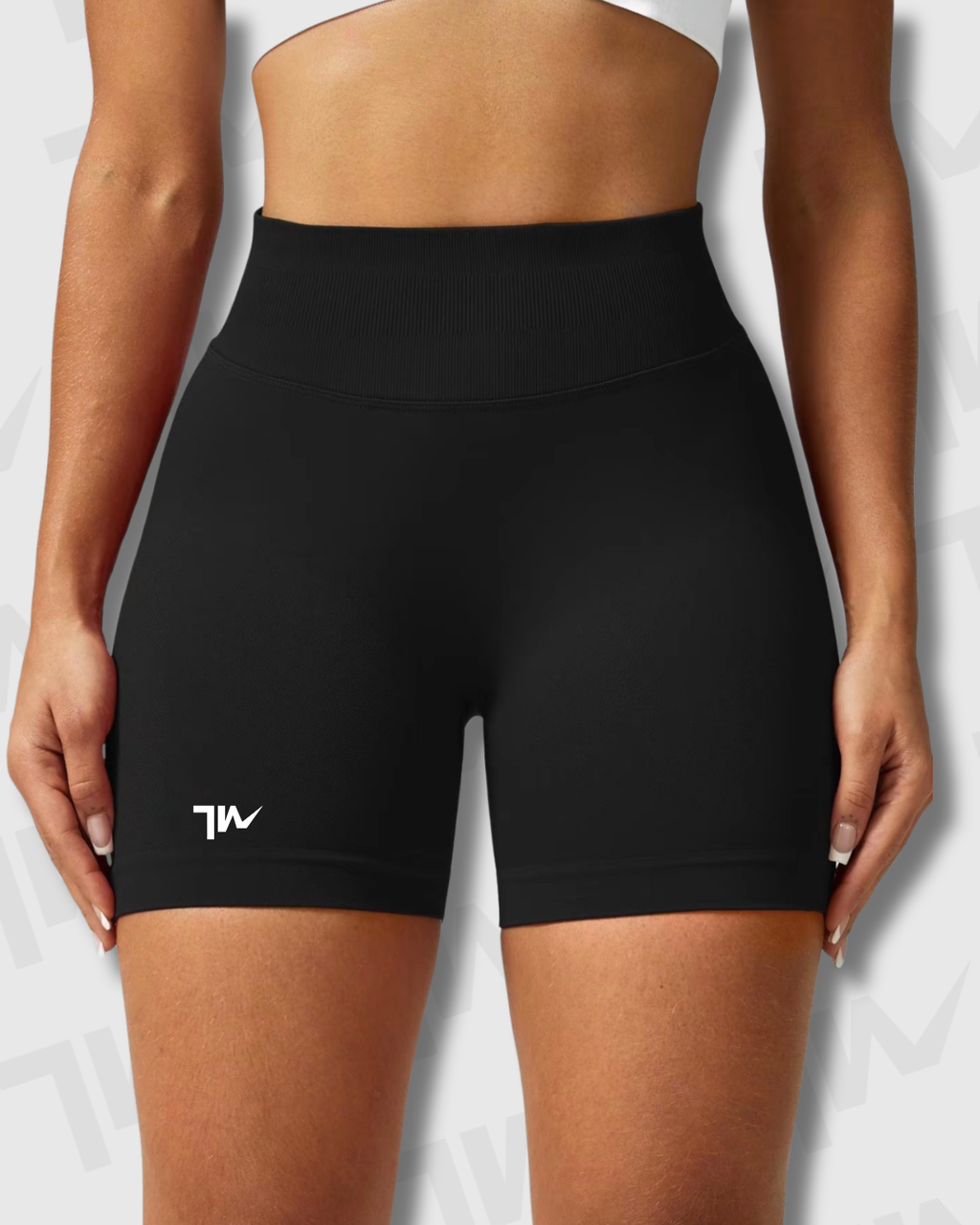 Short Yoga Seamless Lumora | Control de Abdomen y Efecto Scrunch