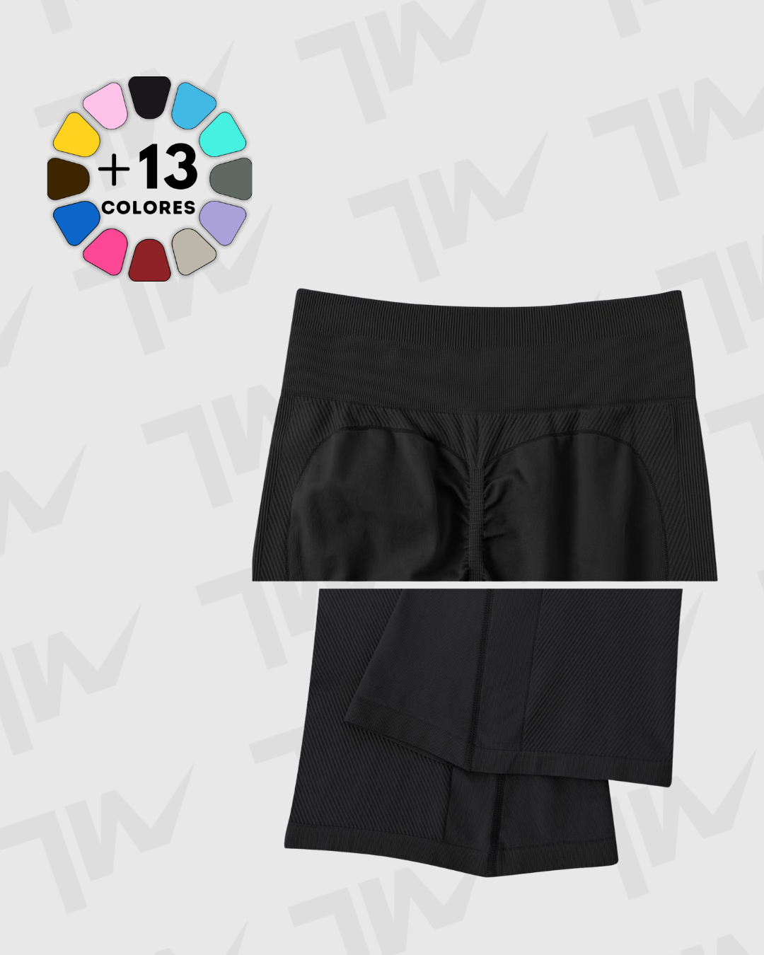 Leggings de Campana Lumora | Estilo Retro con Alta Compresión