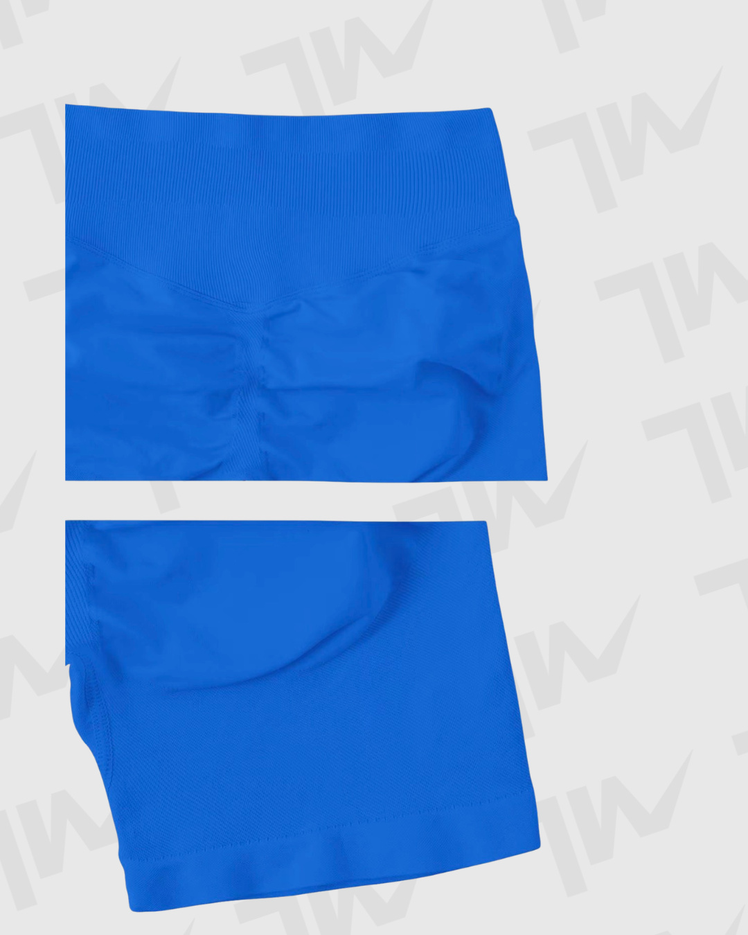 SHORT PARA YOGA AZUL