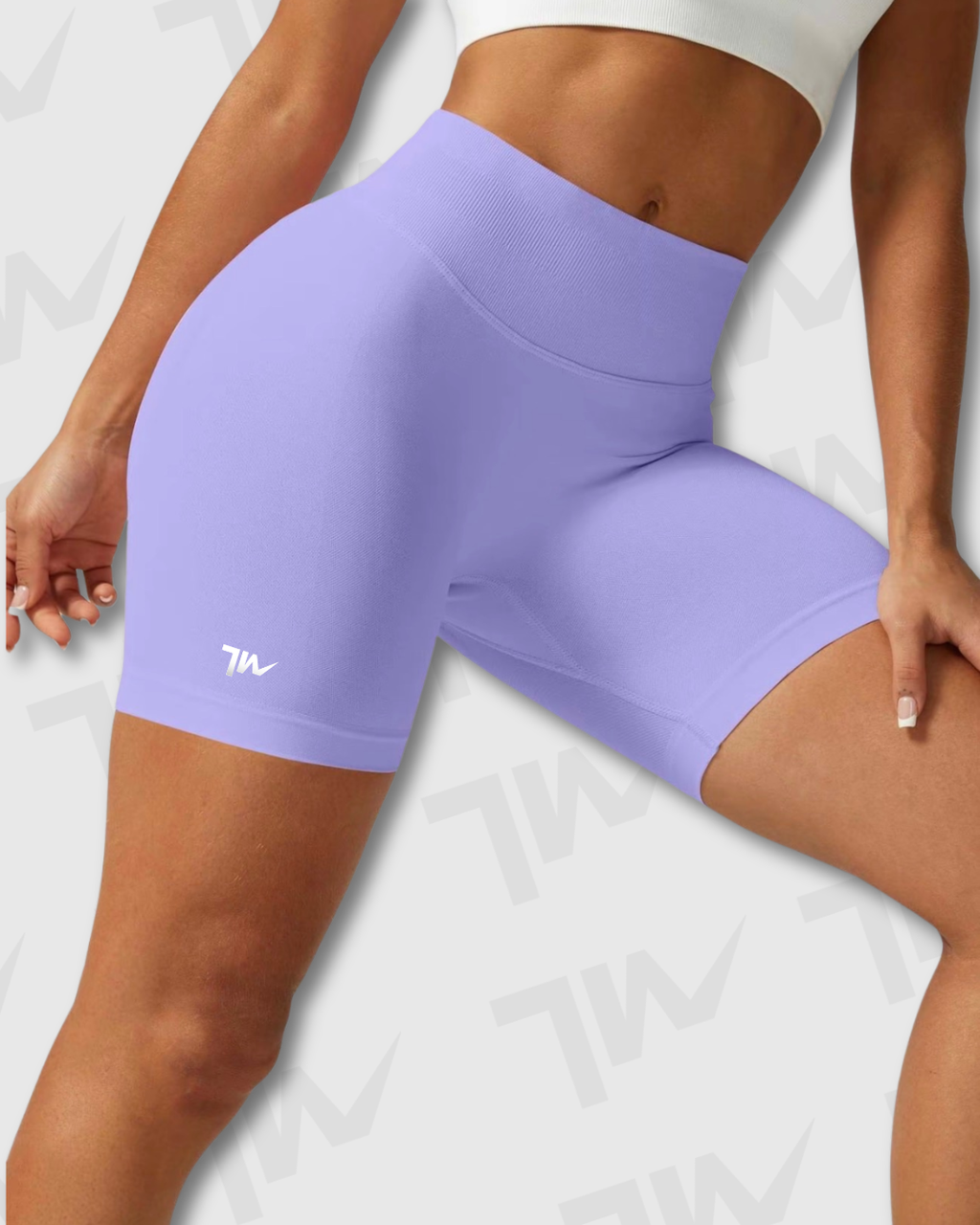 Short Yoga Seamless Lumora | Control de Abdomen y Efecto Scrunch