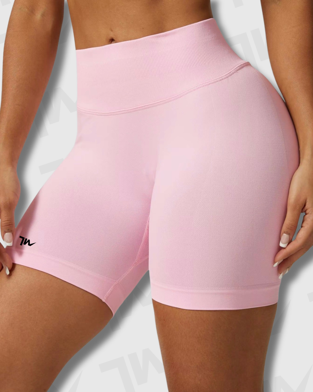 Short Yoga Seamless Lumora | Control de Abdomen y Efecto Scrunch