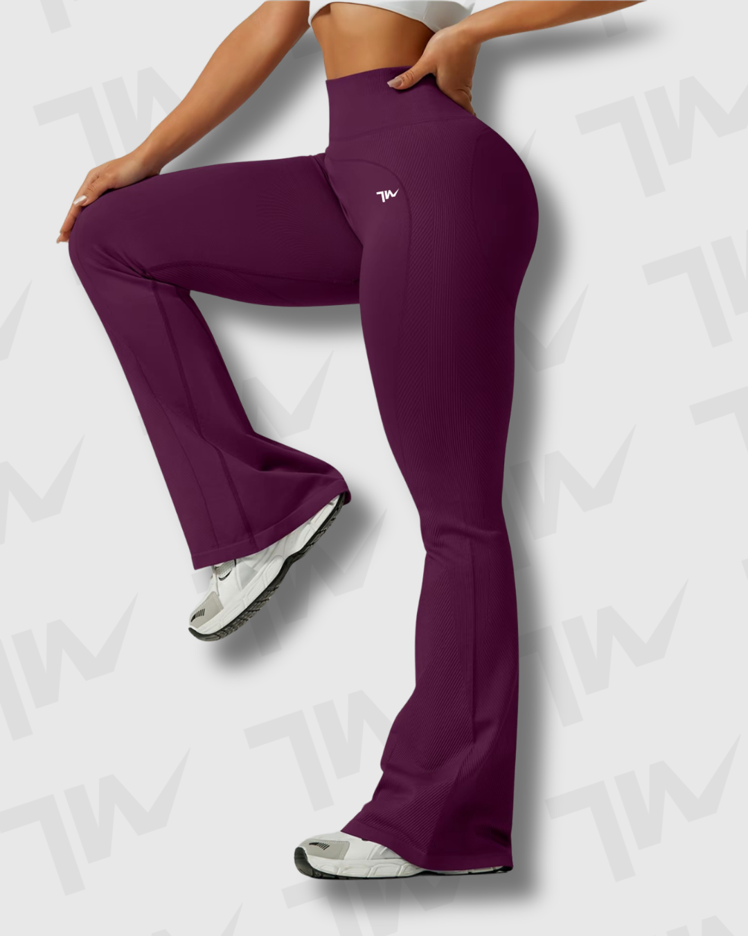 Leggings de Campana Lumora | Estilo Retro con Alta Compresión