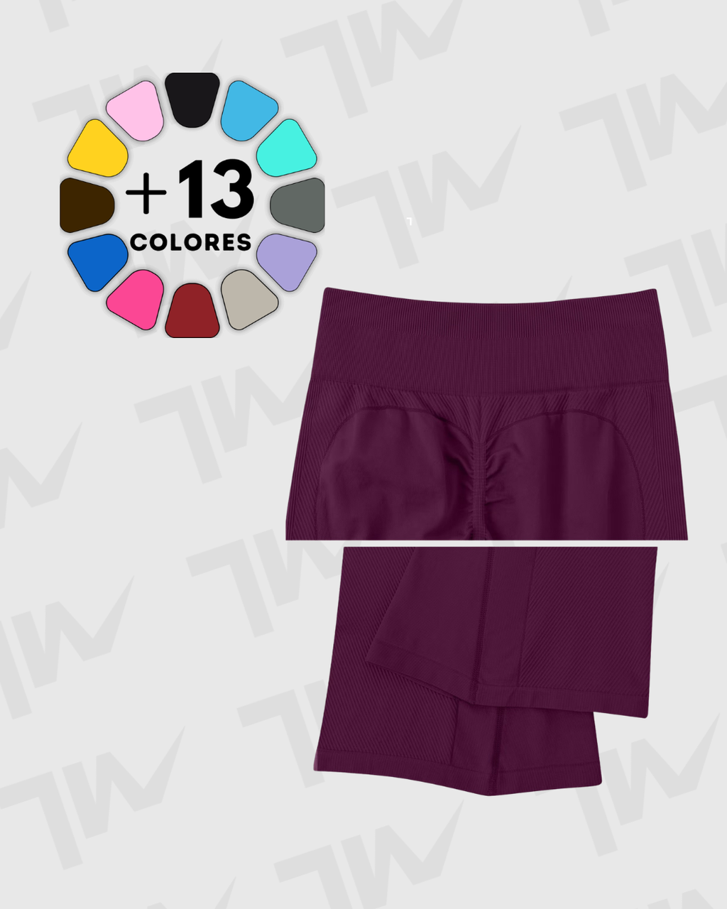 Leggings de Campana Lumora | Estilo Retro con Alta Compresión
