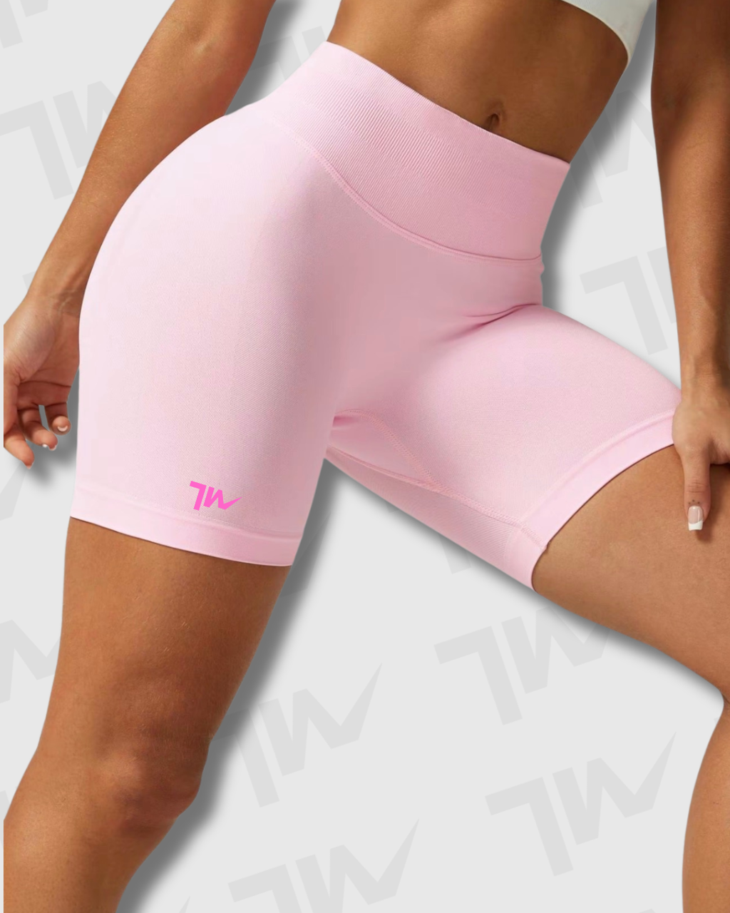 Short Yoga Seamless Lumora | Control de Abdomen y Efecto Scrunch