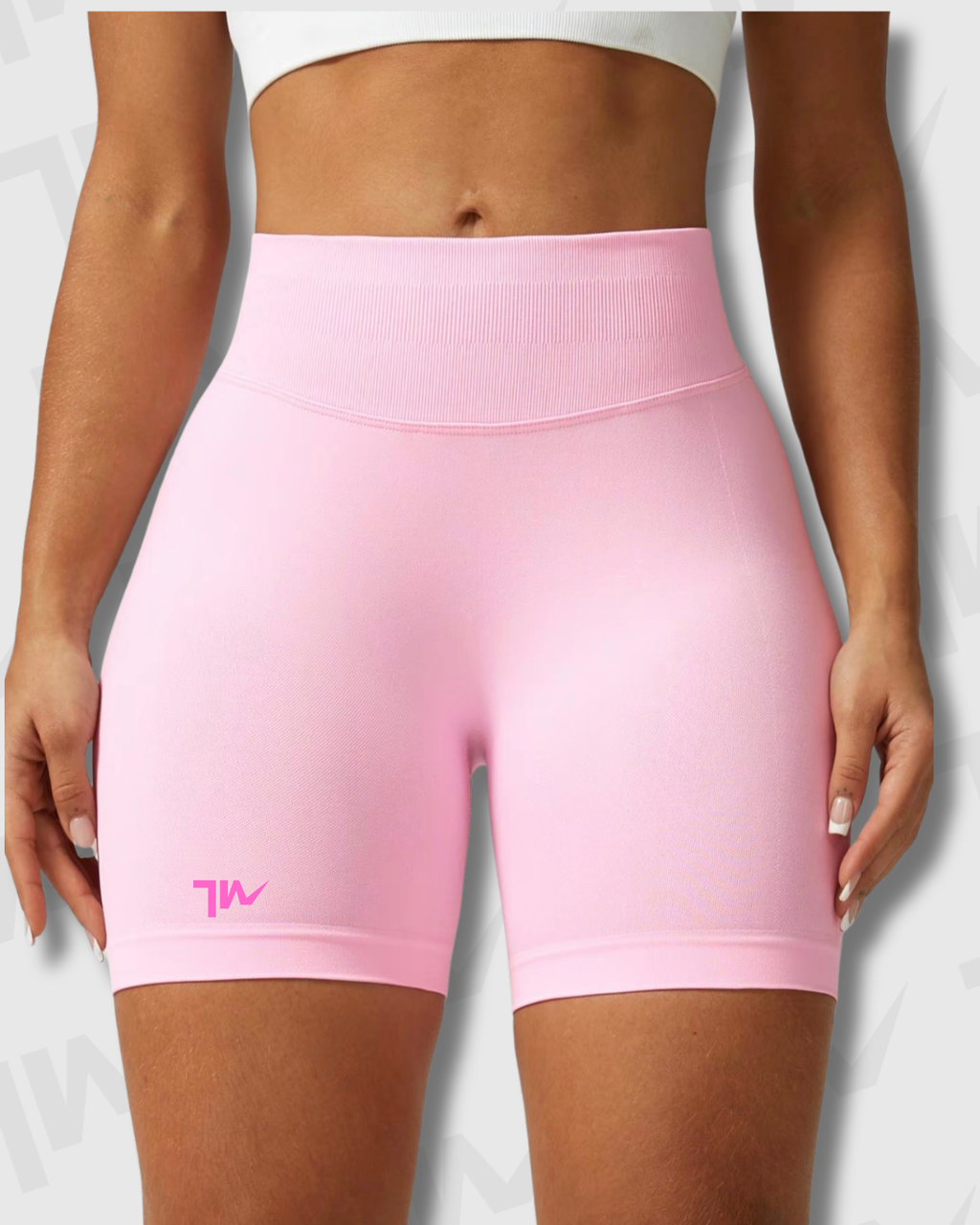 Short Yoga Seamless Lumora | Control de Abdomen y Efecto Scrunch